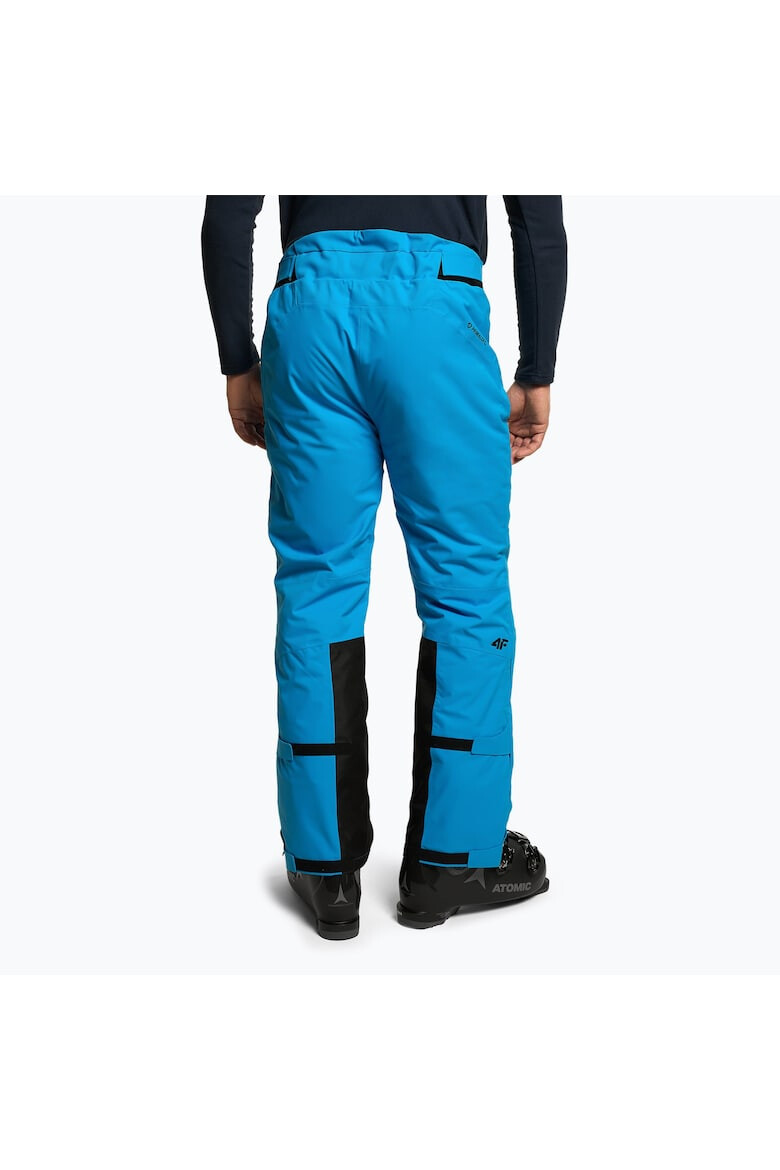 4F Pantaloni de ski barbati Poliester Albastru/Negru - Pled.ro