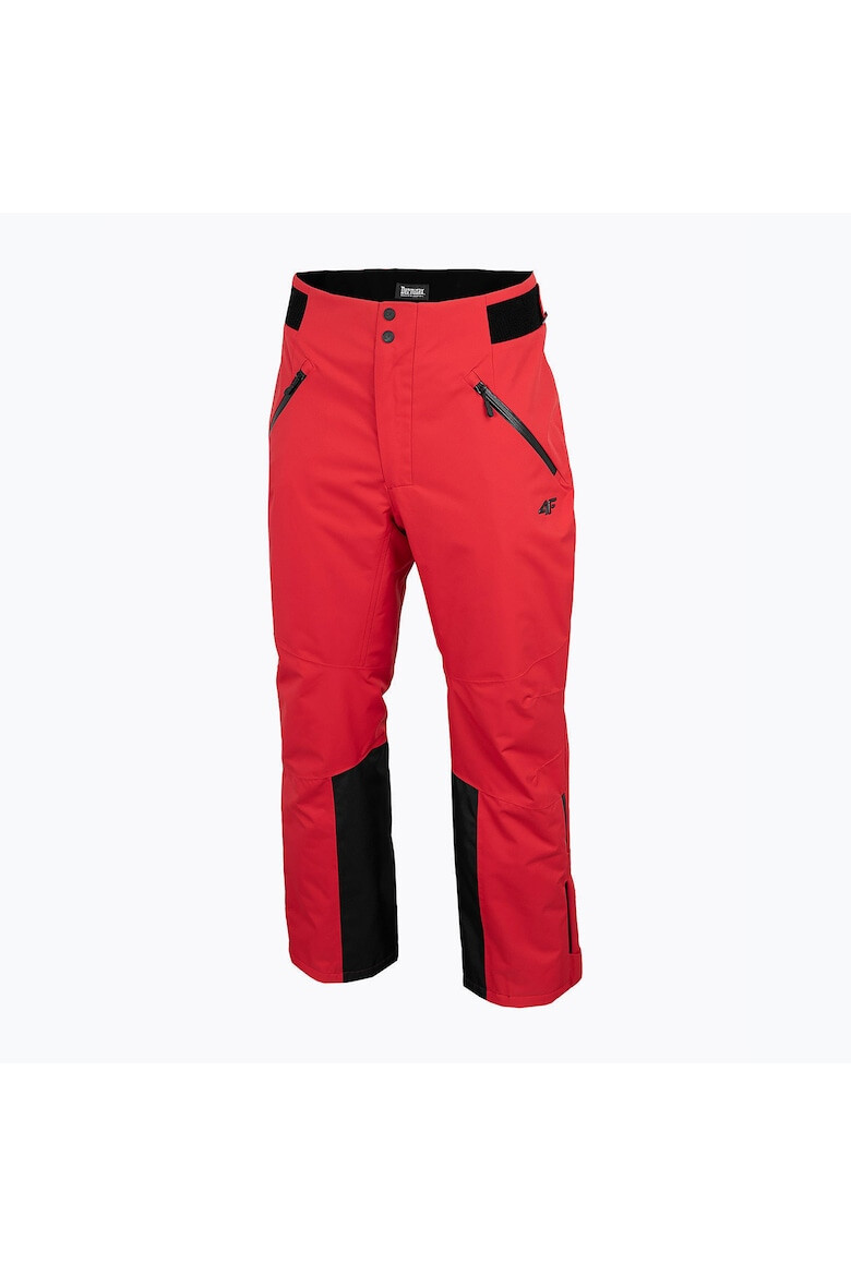 4F Pantaloni de ski barbati Poliester Rosu/Negru - Pled.ro