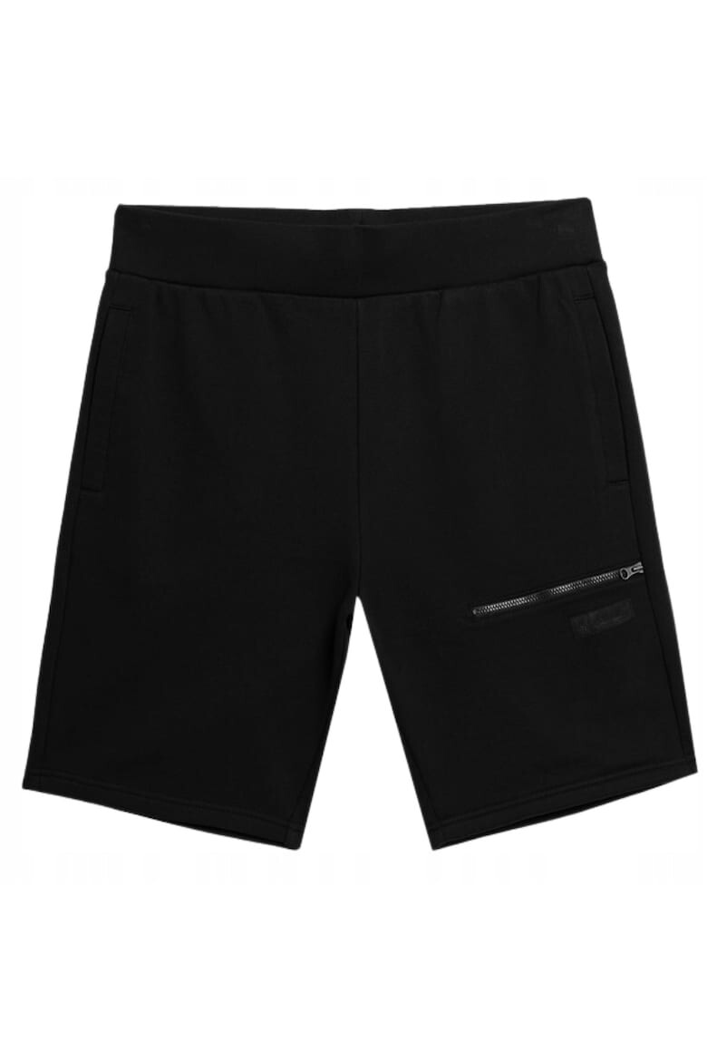 4F Pantaloni scurti de trening pentru barbati Bumbac/Poliester Negru22 - Pled.ro