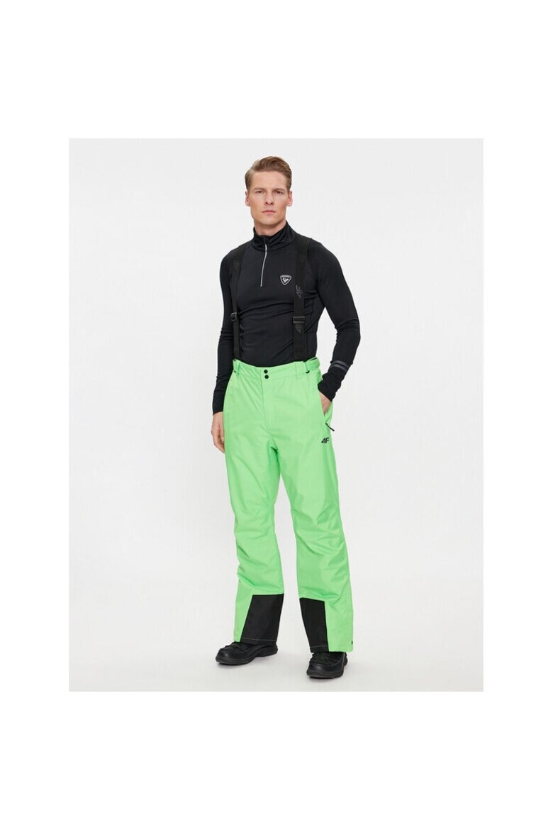 4F Pantaloni sport barbati 76167 Poliester Verde - Pled.ro