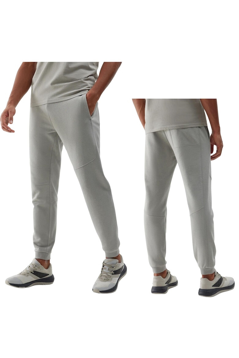 4F Pantaloni sport barbati M645-25S bumbac gri - Pled.ro