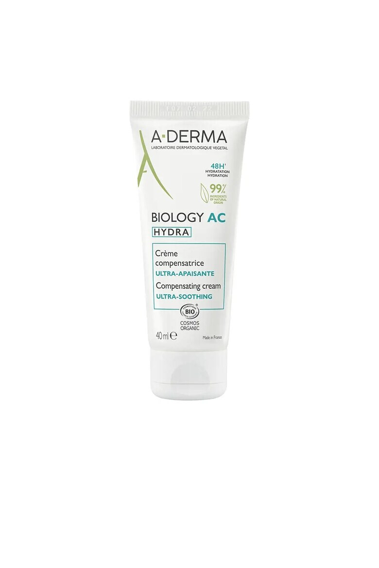 A-Derma Crema compensatoare ultra calmanta Biology AC Hydra 40 ml - Pled.ro