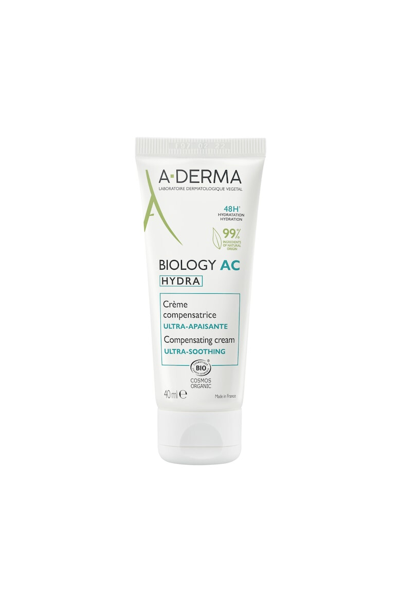 A-Derma Crema compensatoare ultra calmanta Biology AC Hydra 40 ml - Pled.ro