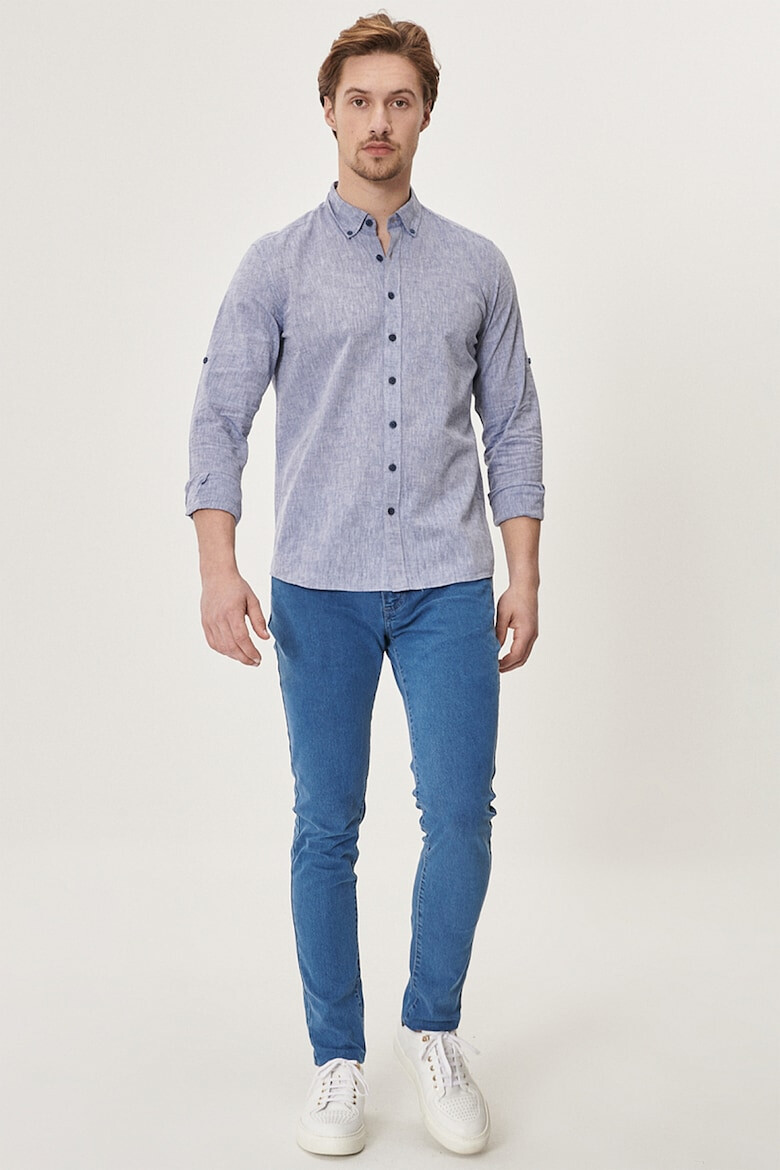 AC&Co Blugi slim fit cu talie medie - Pled.ro