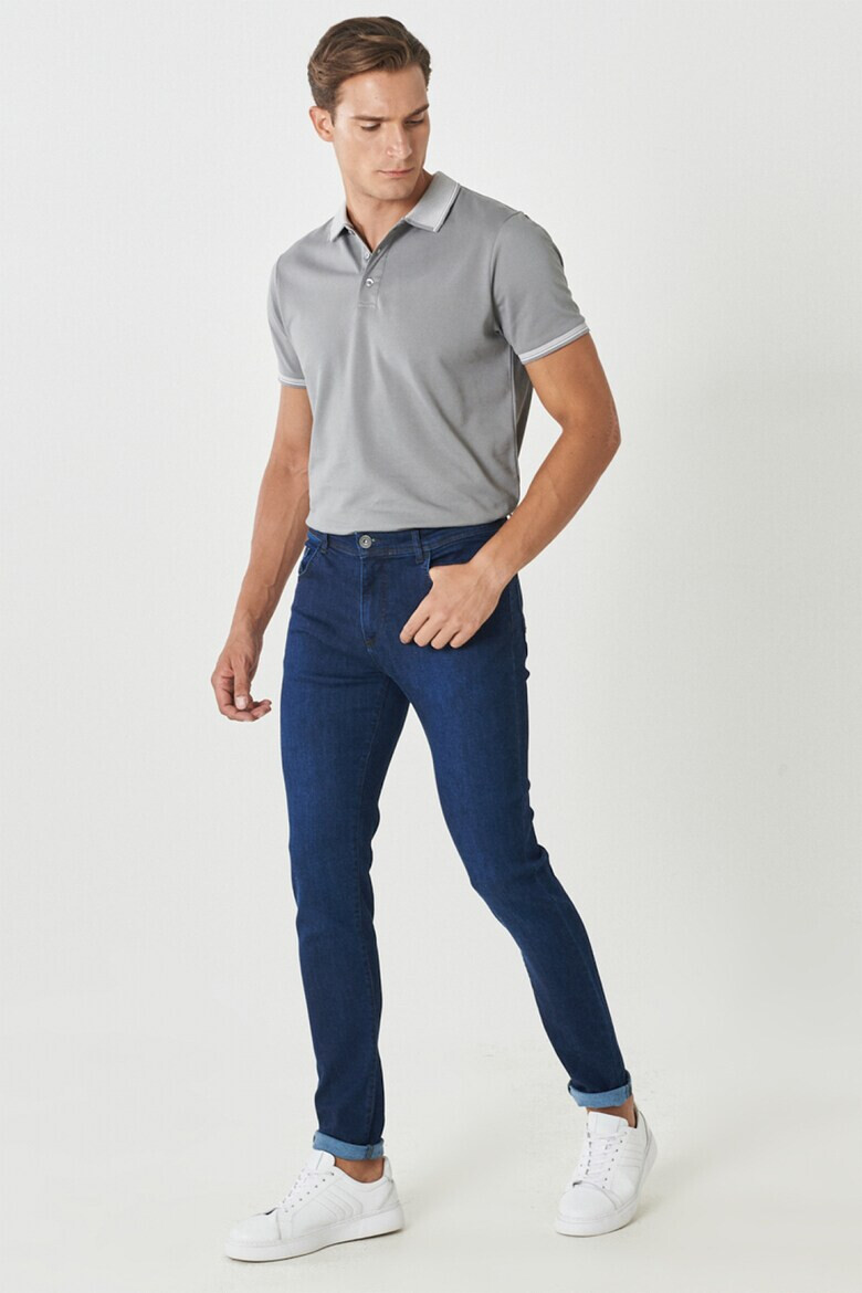 AC&Co Blugi slim fit cu talie medie - Pled.ro