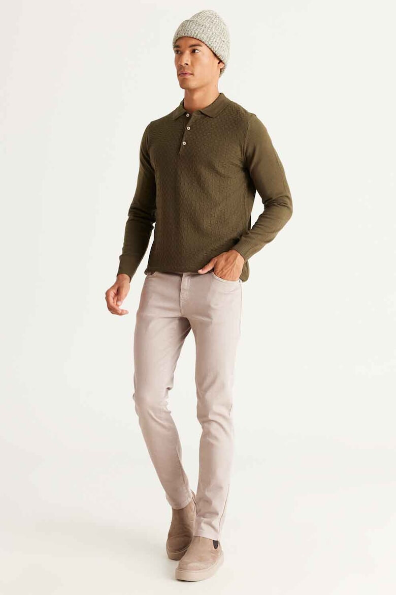 AC&Co Blugi slim fit cu talie medie - Pled.ro