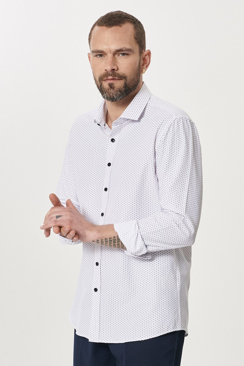 AC&Co Camasa slim fit cu imprimeu - Pled.ro