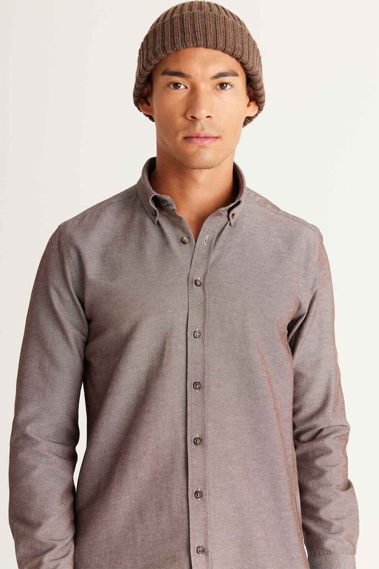 AC&Co Camasa slim fit din amestec de bumbac - Pled.ro