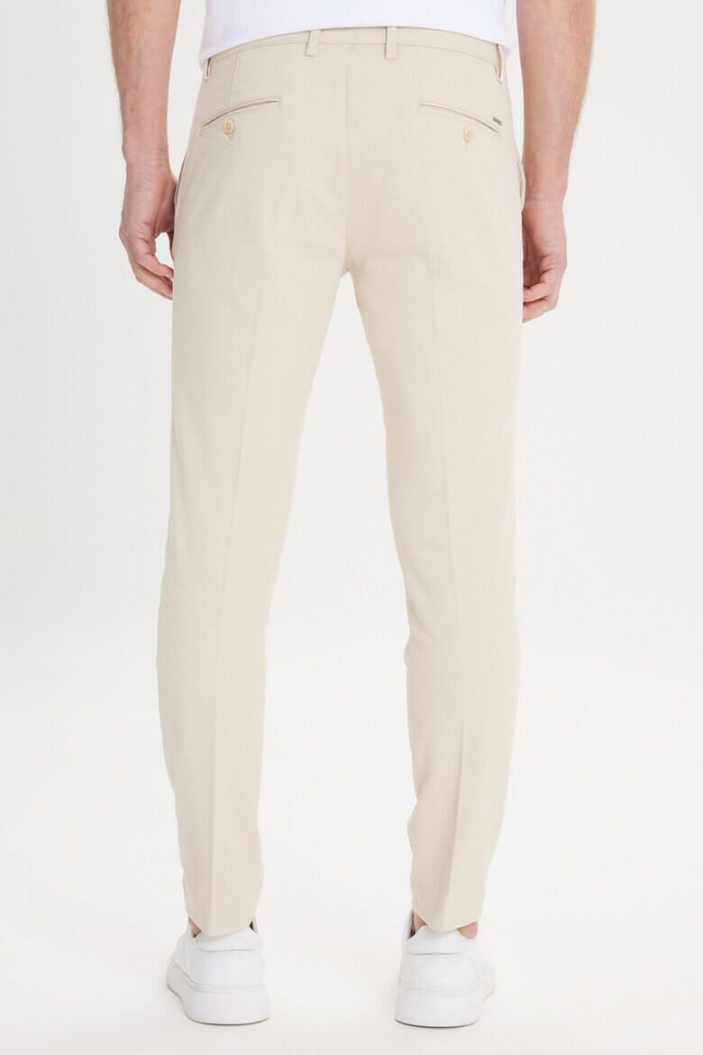 AC&Co Pantaloni chino din amestec de bumbac cu buzunare - Pled.ro