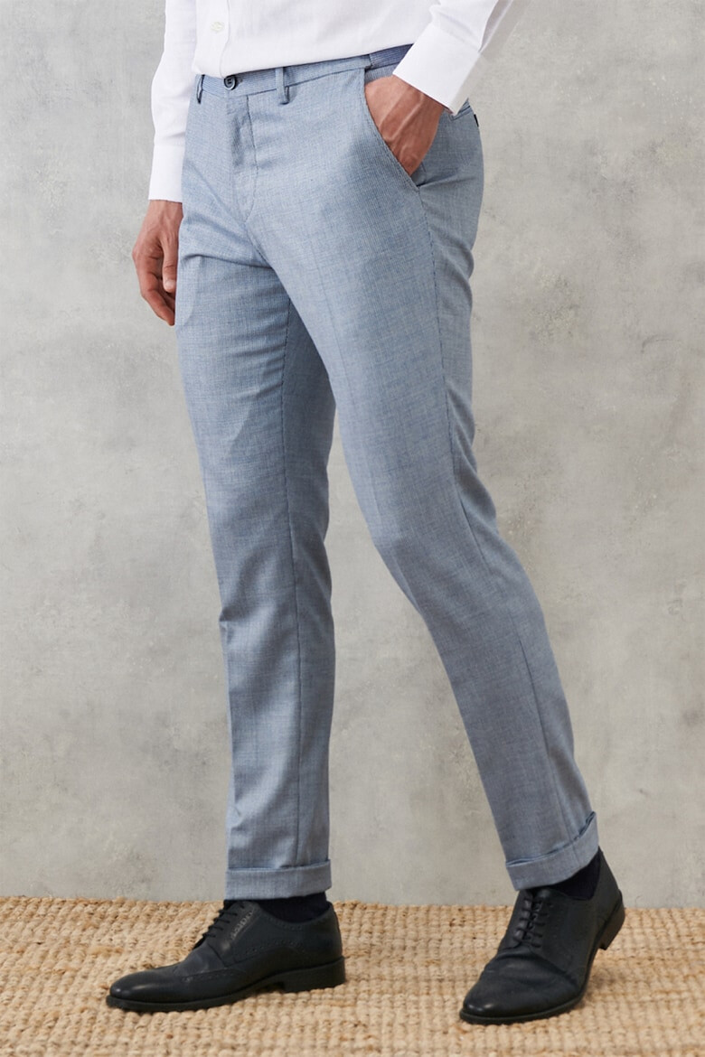 AC&Co Pantaloni chino slim fit cu talie elastica - Pled.ro