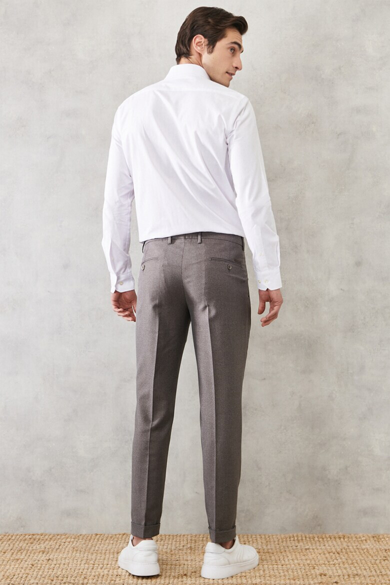 AC&Co Pantaloni chino slim fit cu talie elastica - Pled.ro