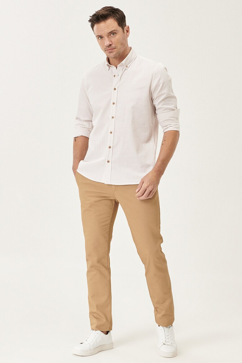 AC&Co Pantaloni chino slim fit de bumbac - Pled.ro