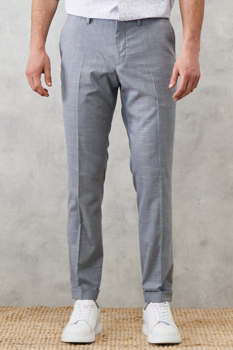 AC&Co Pantaloni slim fit cu pensa - Pled.ro