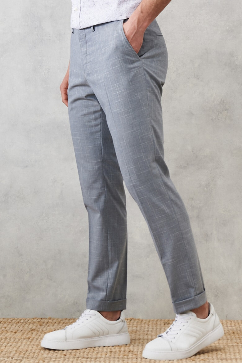 AC&Co Pantaloni slim fit cu pensa - Pled.ro