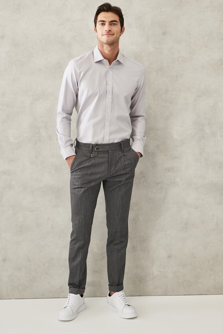 AC&Co Pantaloni slim fit cu talie joasa - Pled.ro