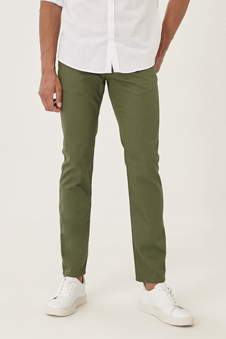 AC&Co Pantaloni slim fit de bumbac - Pled.ro