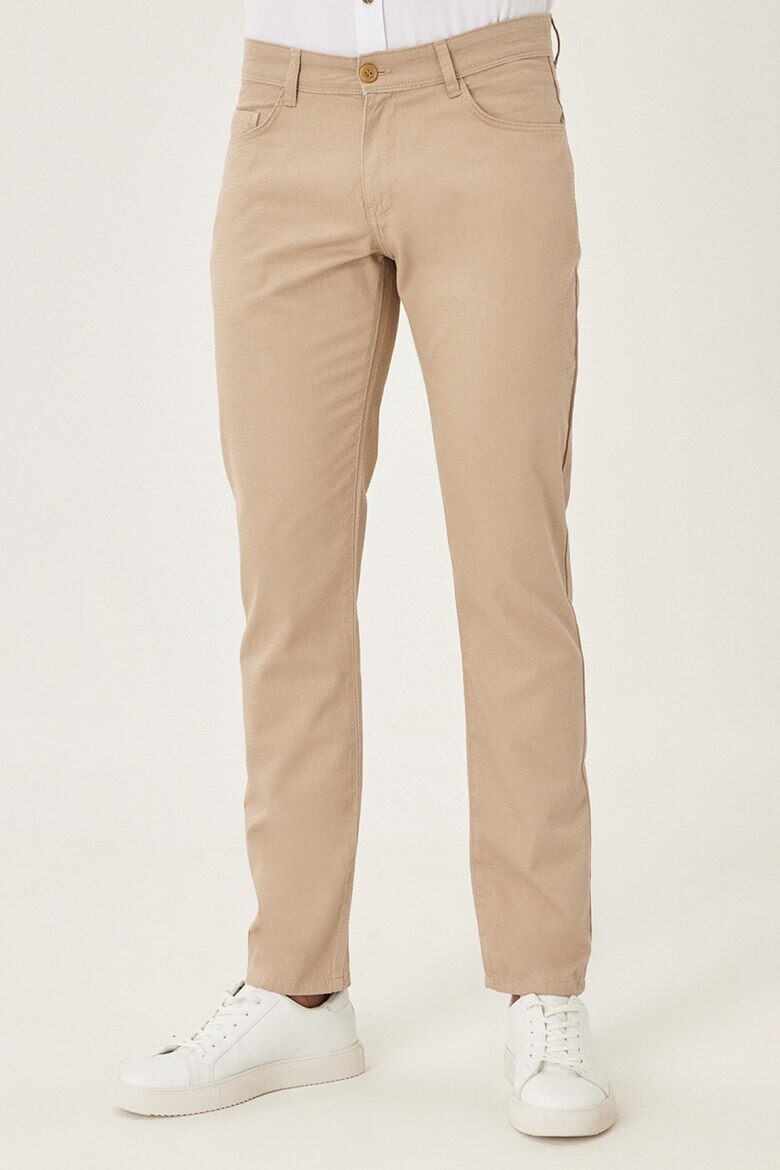 AC&Co Pantaloni slim fit de bumbac - Pled.ro