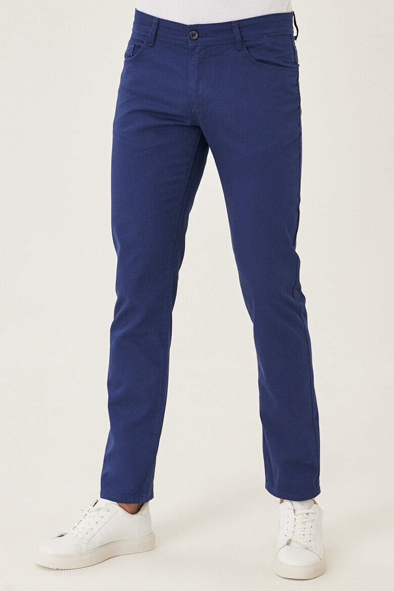 AC&Co Pantaloni slim fit de bumbac - Pled.ro