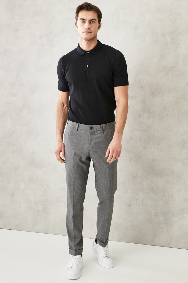 AC&Co Pantaloni slim fit din amestec de lana - Pled.ro