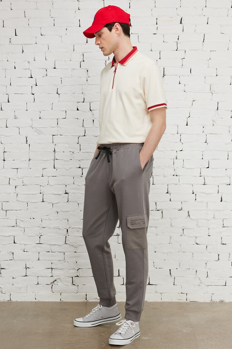 AC&Co Pantaloni sport cargo cu talie ajustabila - Pled.ro