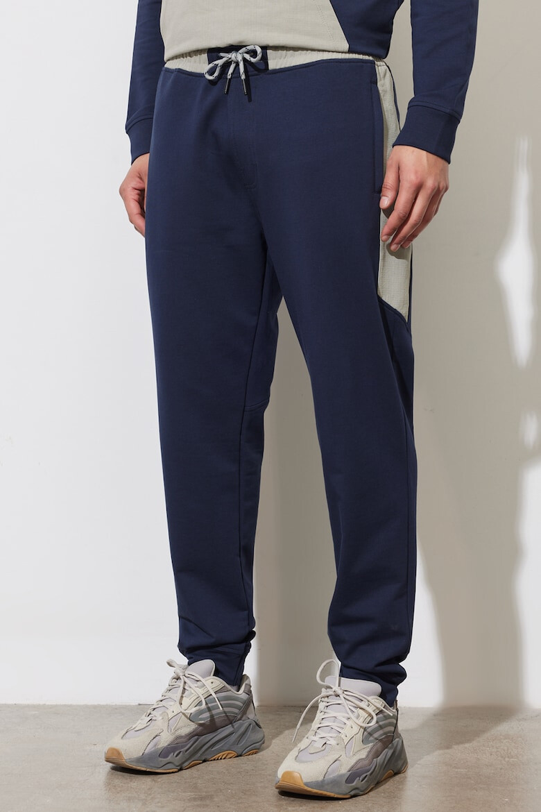 AC&Co Pantaloni sport din amestec de bumbac cu snur de ajustare in talie - Pled.ro