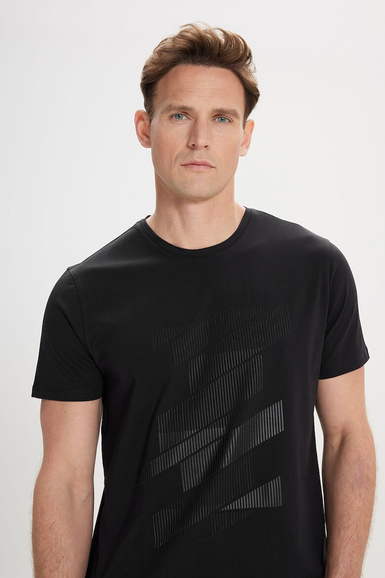 AC&Co Tricou cu imprimeu geometric - Pled.ro