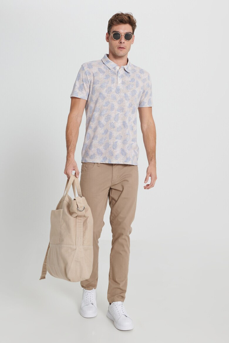 AC&Co Tricou polo cu model tropical - Pled.ro