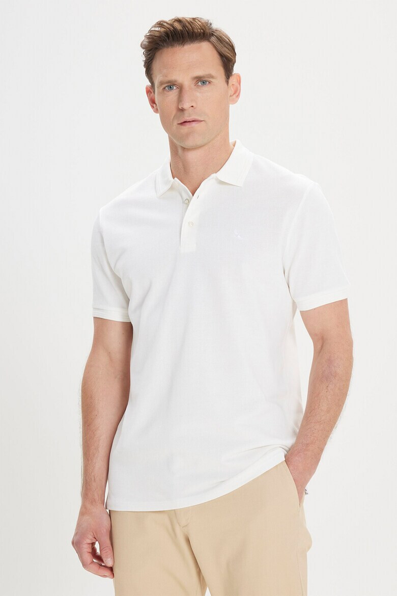 AC&Co Tricou polo de bumbac - Pled.ro