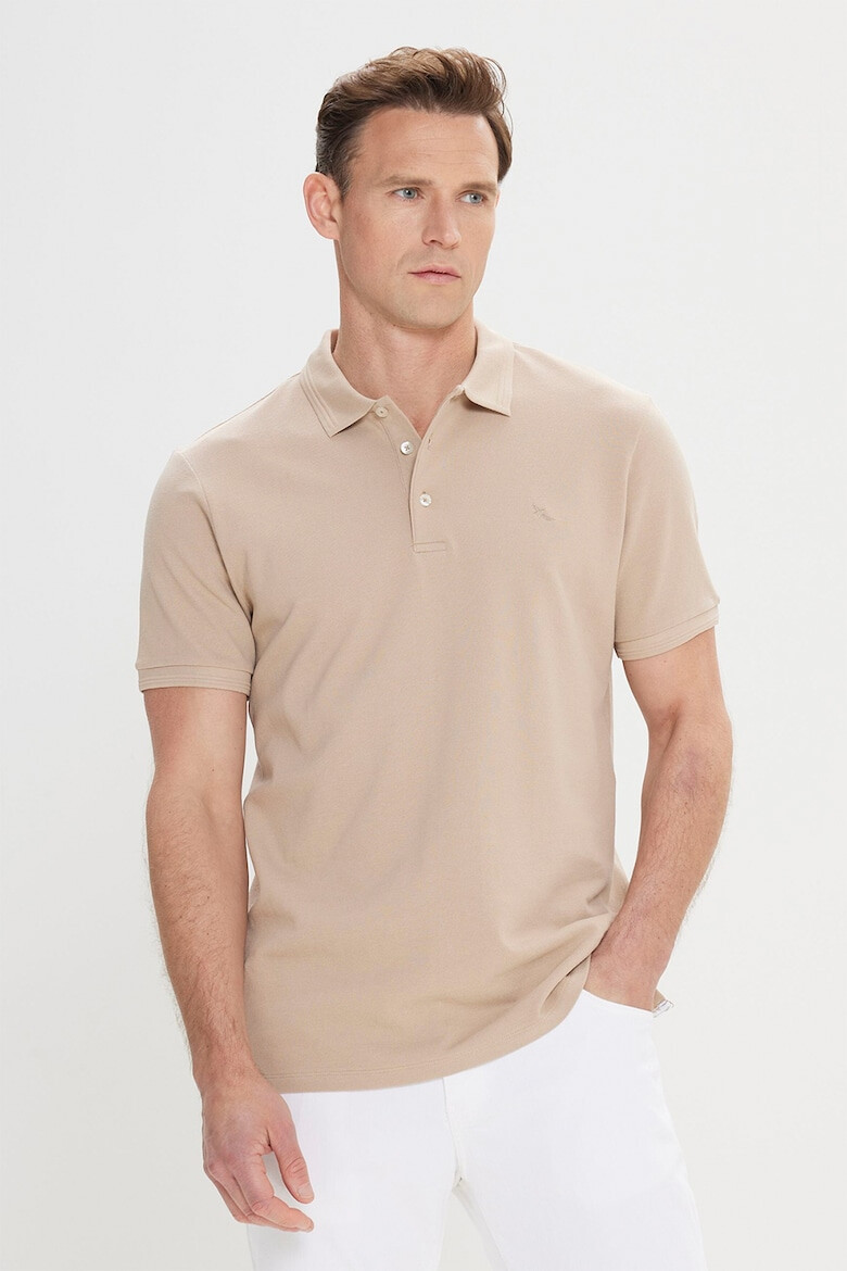 AC&Co Tricou polo de bumbac - Pled.ro