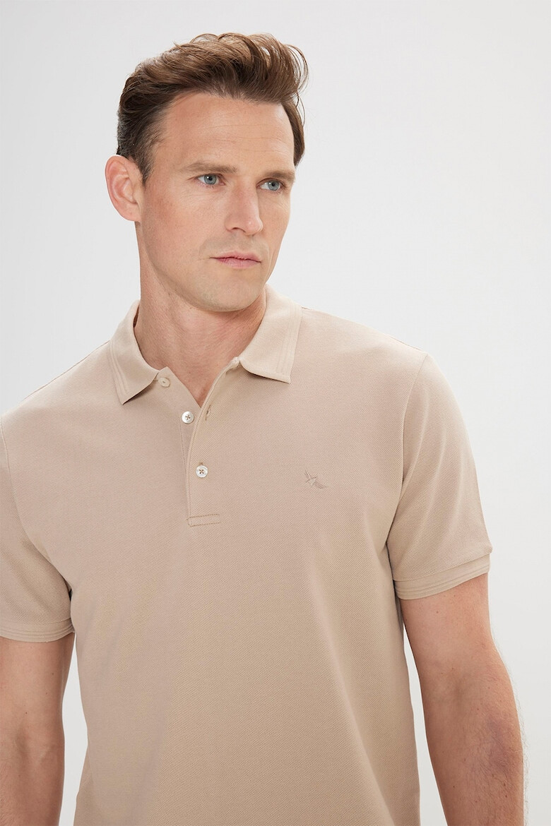 AC&Co Tricou polo de bumbac - Pled.ro