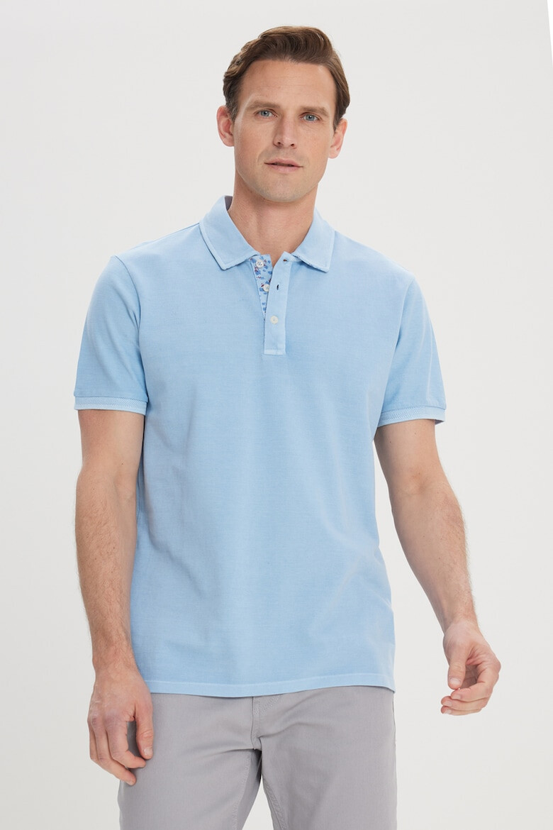 AC&Co Tricou polo de bumbac - Pled.ro