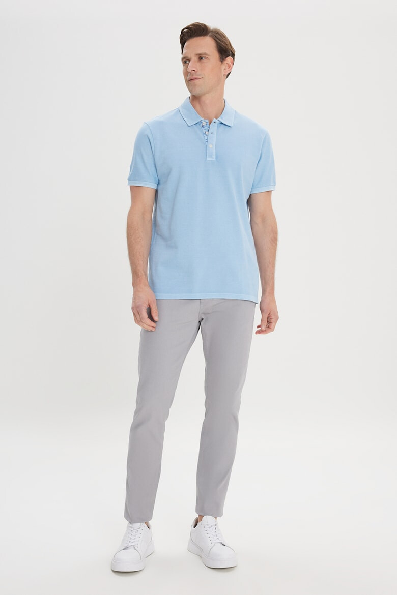 AC&Co Tricou polo de bumbac - Pled.ro