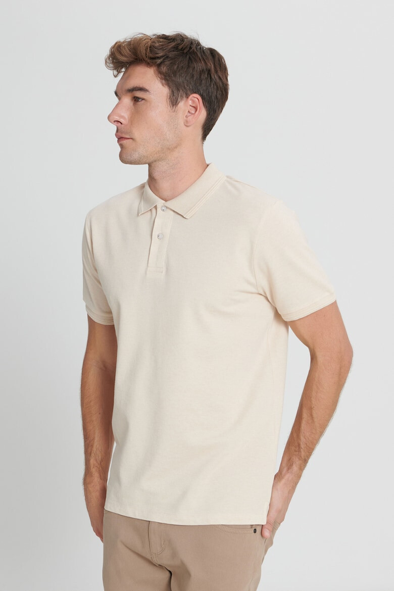 AC&Co Tricou polo de bumbac - Pled.ro