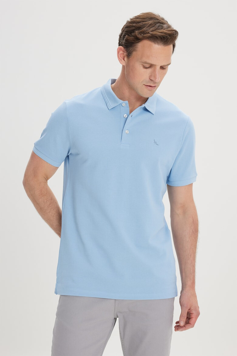 AC&Co Tricou polo de bumbac - Pled.ro