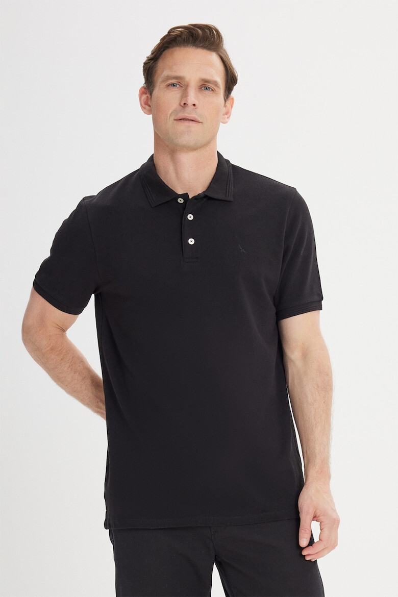 AC&Co Tricou polo de bumbac - Pled.ro