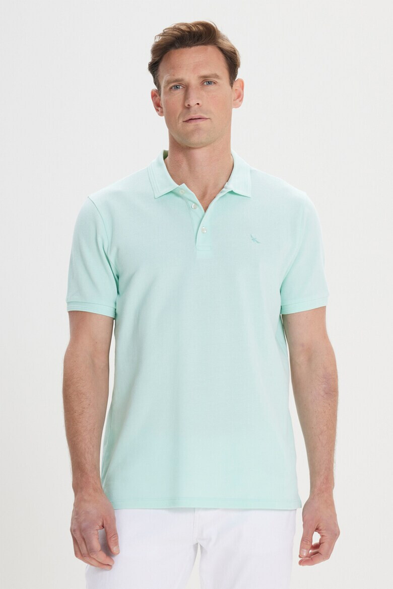 AC&Co Tricou polo de bumbac - Pled.ro