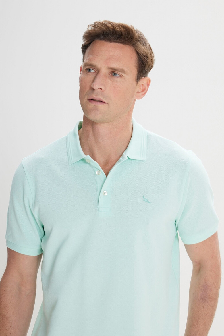 AC&Co Tricou polo de bumbac - Pled.ro