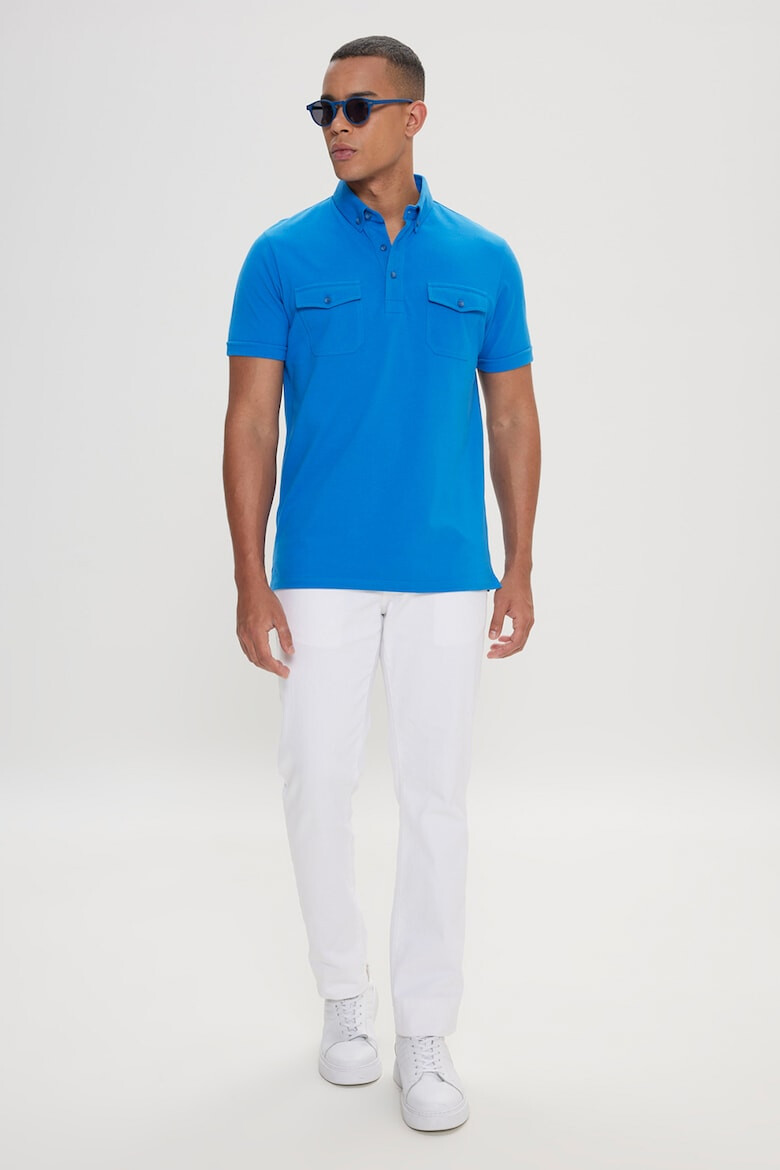 AC&Co Tricou polo de bumbac - Pled.ro