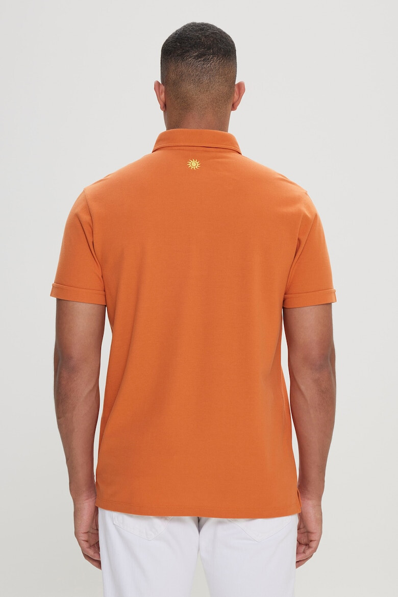 AC&Co Tricou polo de bumbac - Pled.ro