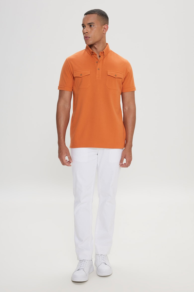 AC&Co Tricou polo de bumbac - Pled.ro