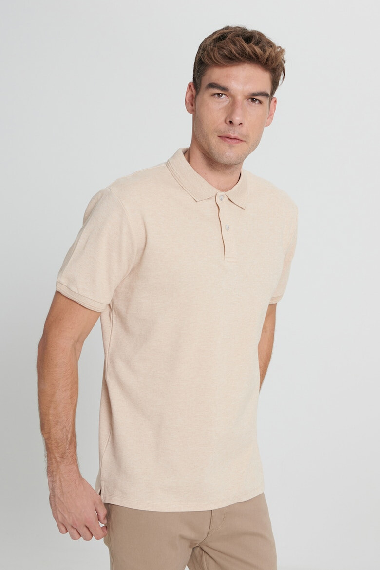 AC&Co Tricou polo de bumbac - Pled.ro