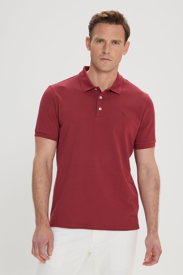 AC&Co Tricou polo de bumbac - Pled.ro