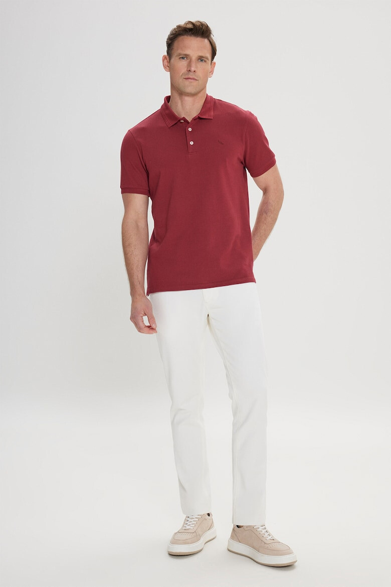 AC&Co Tricou polo de bumbac - Pled.ro