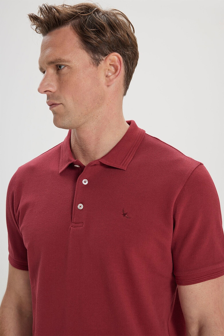 AC&Co Tricou polo de bumbac - Pled.ro