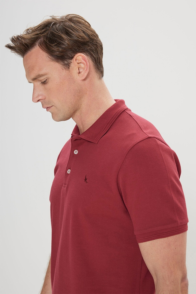 AC&Co Tricou polo de bumbac - Pled.ro