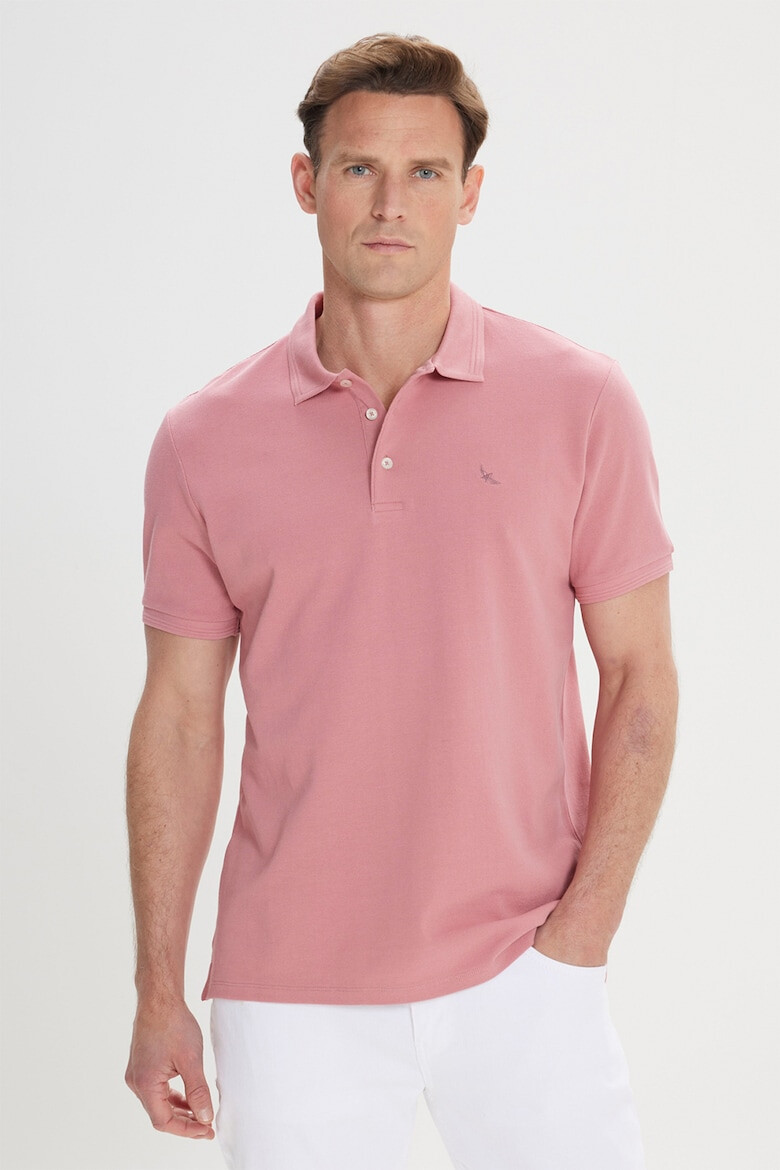 AC&Co Tricou polo de bumbac - Pled.ro