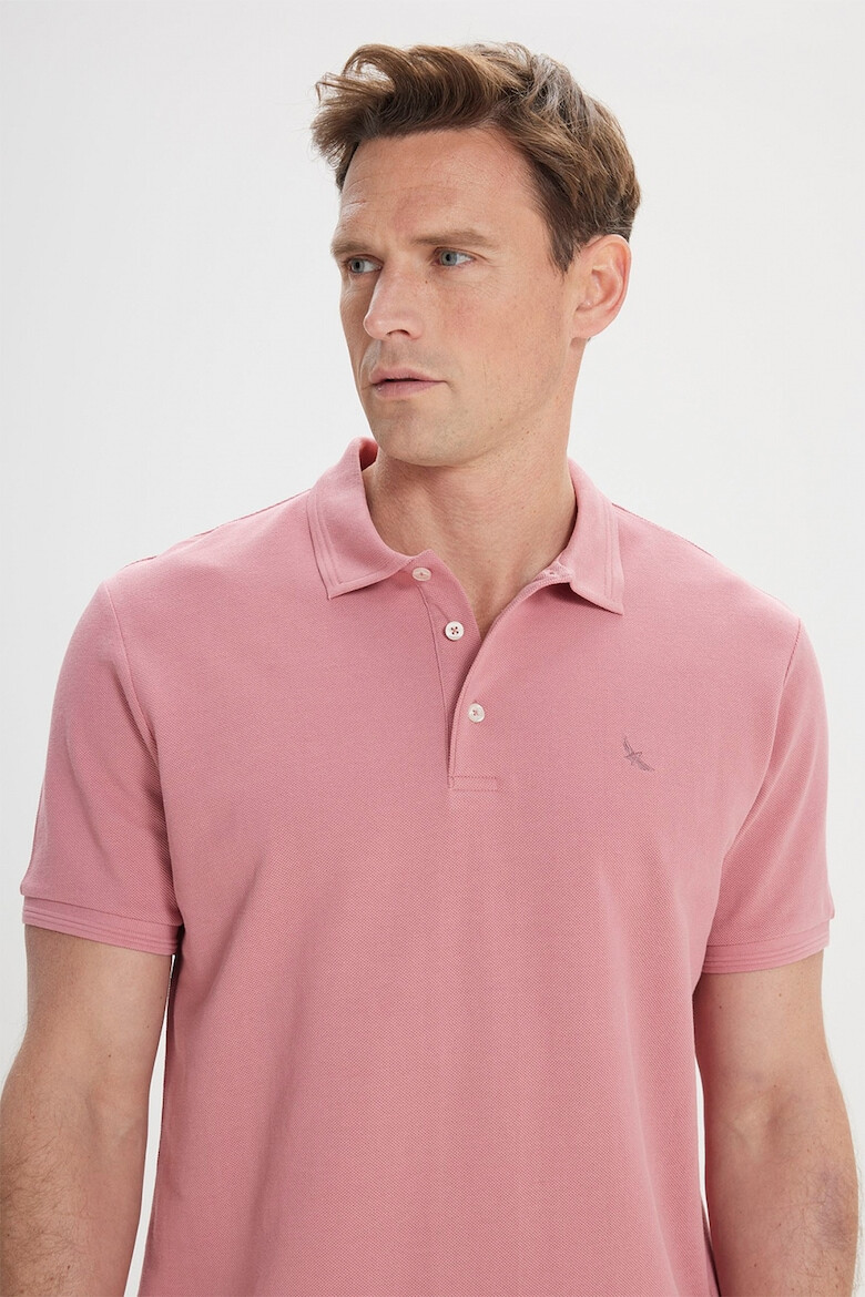 AC&Co Tricou polo de bumbac - Pled.ro