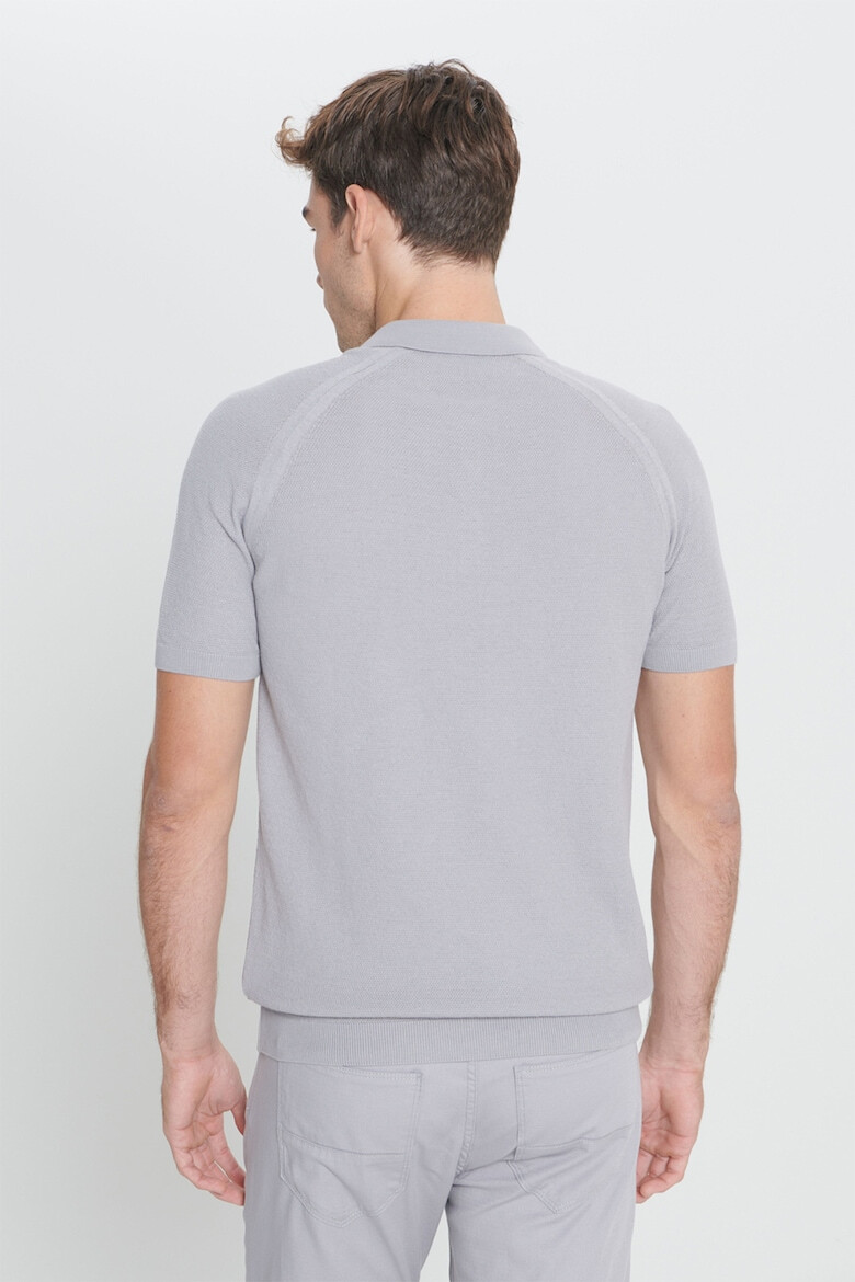 AC&Co Tricou polo de bumbac - Pled.ro