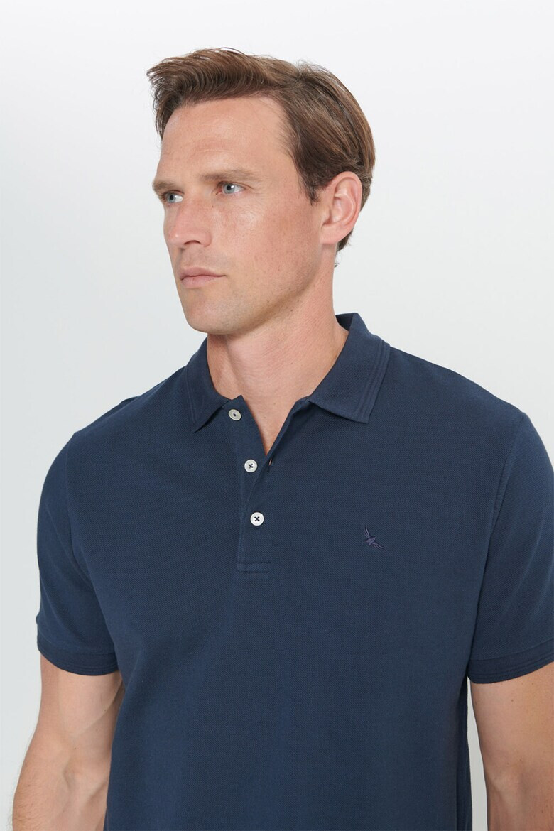 AC&Co Tricou polo de bumbac - Pled.ro