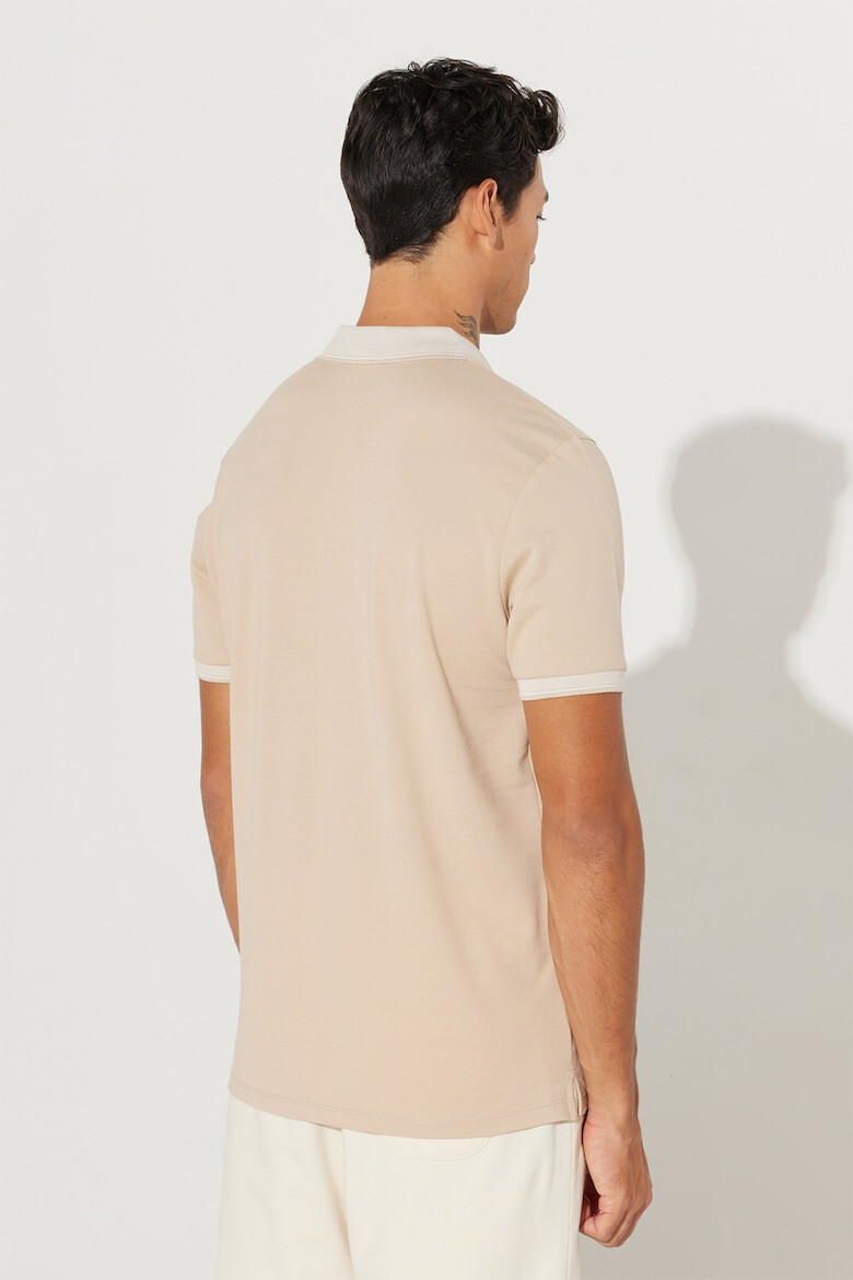 AC&Co Tricou polo din amestec de bumbac - Pled.ro